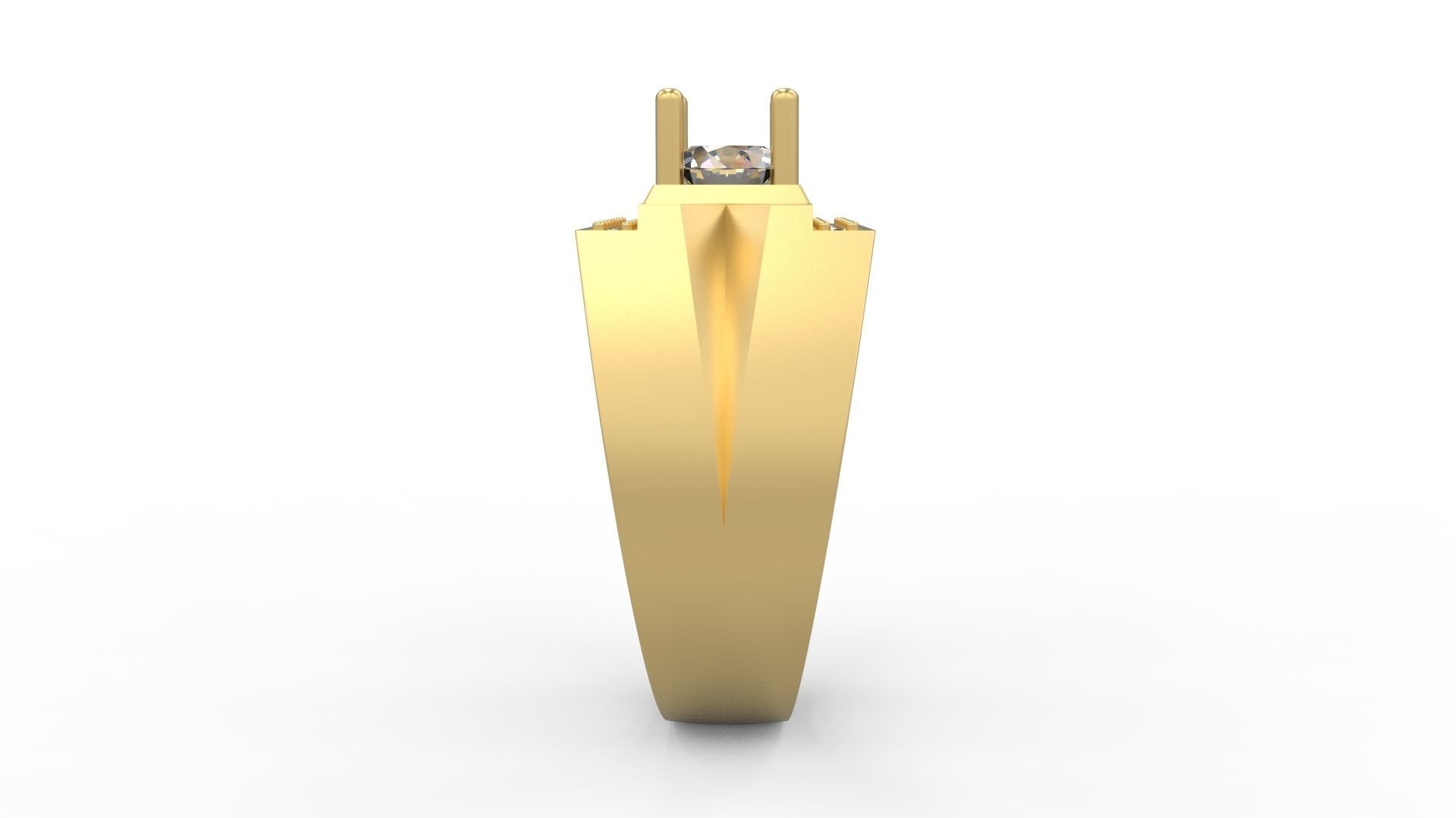 Men Ring 30 3D print model_3
