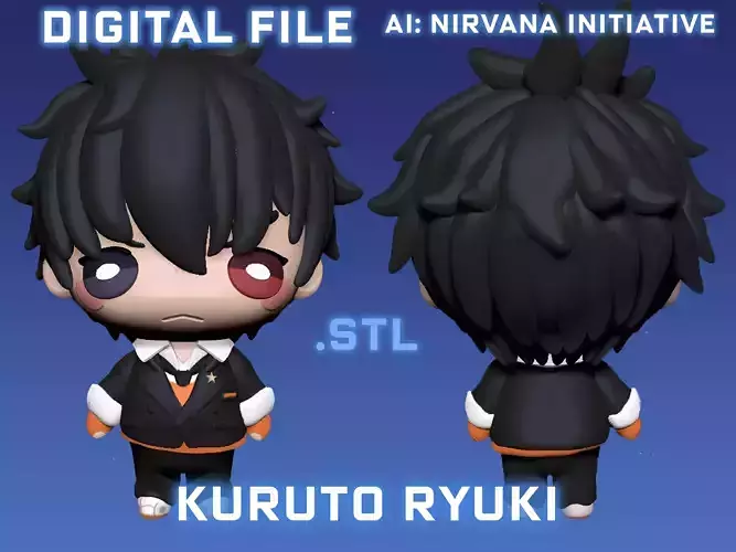 Ryuki AI Nirvana Initative The Somnium Files Figure 3D print model