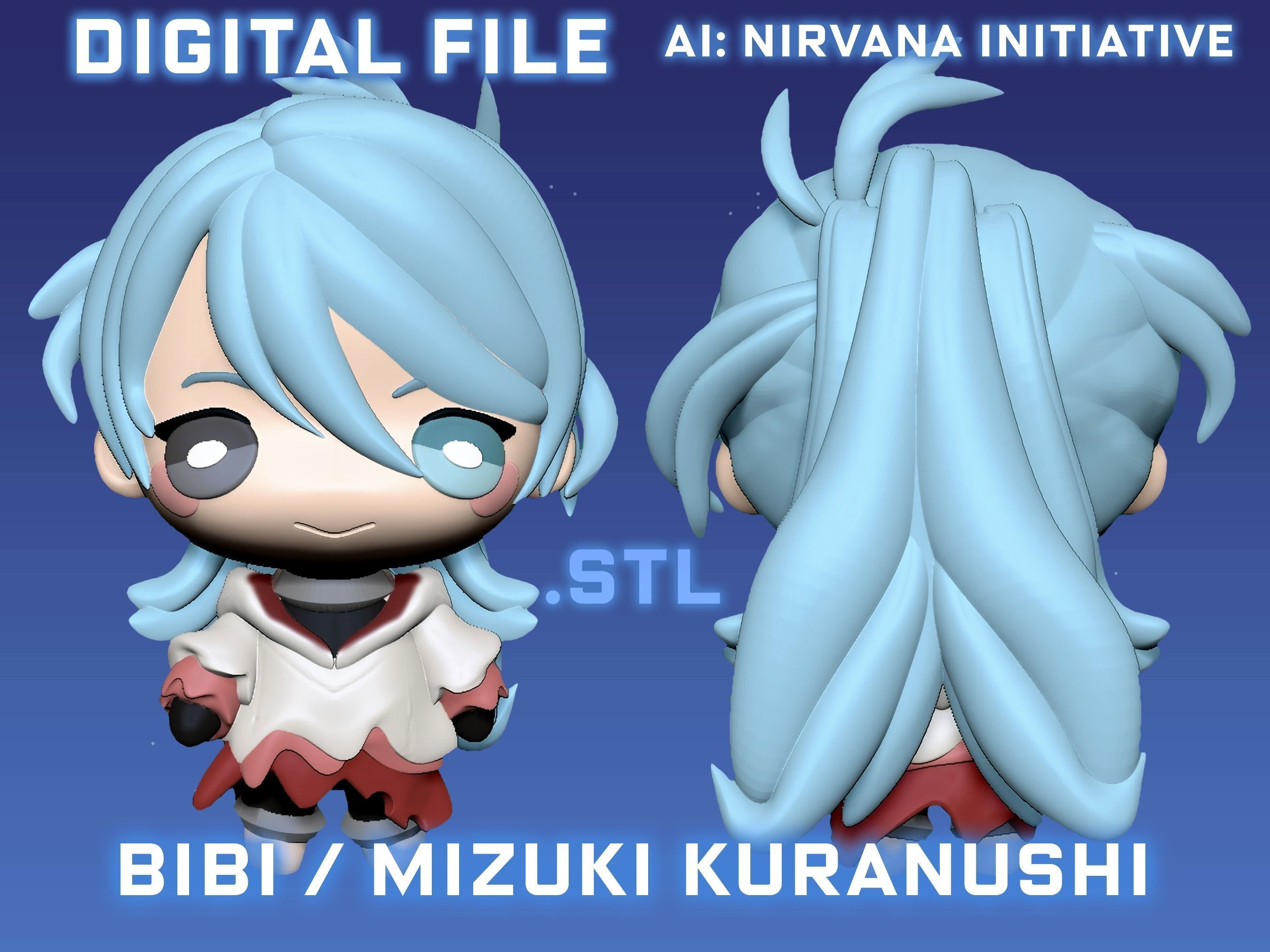 Bibi AI Nirvana Initiative Figure AINI SPOILERS 3D print model_1