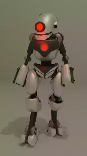 Android SLC-56 Low-poly 3D model