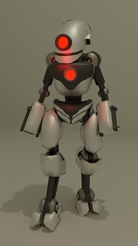 Android SLC-56 Low-poly 3D model
