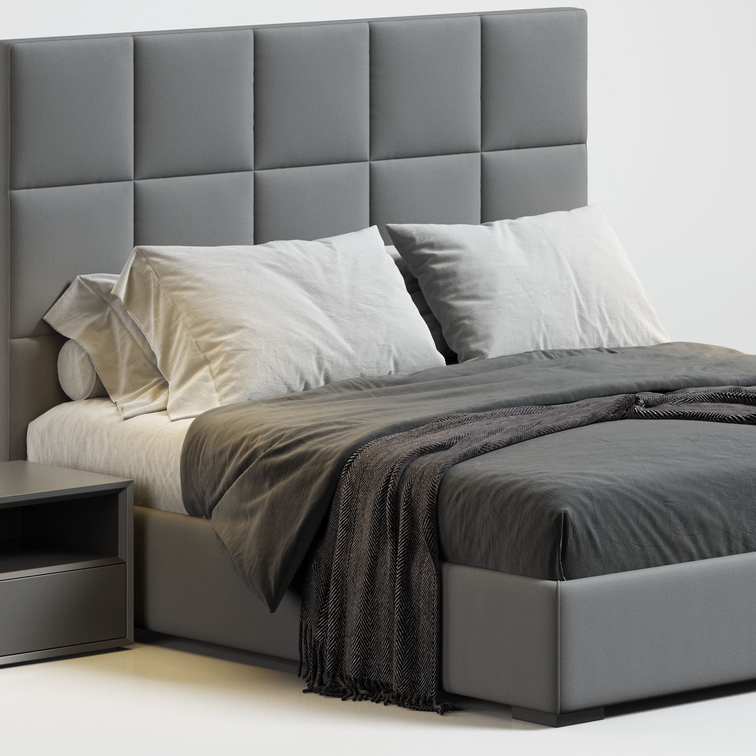 Bardo Bed 3D model_7