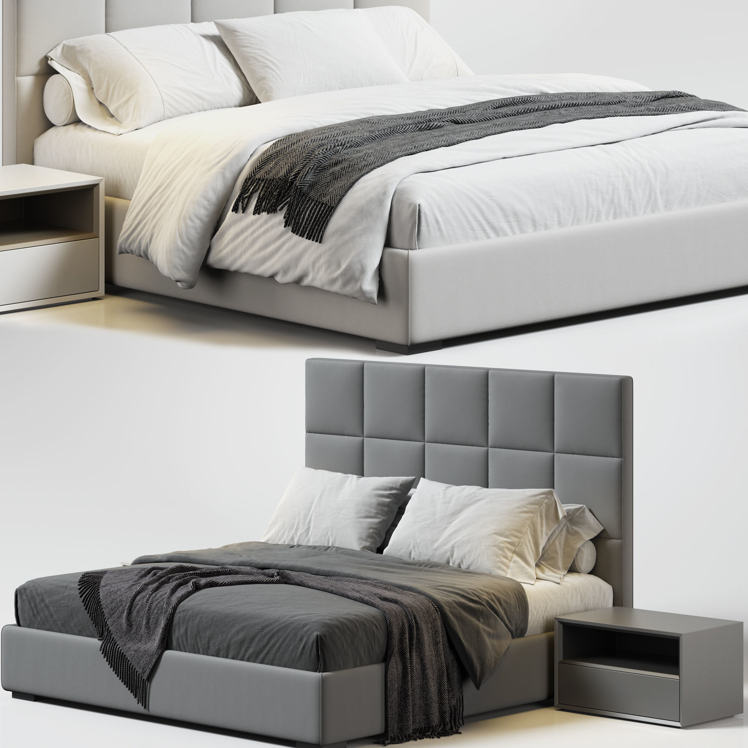 Bardo Bed 3D model_6