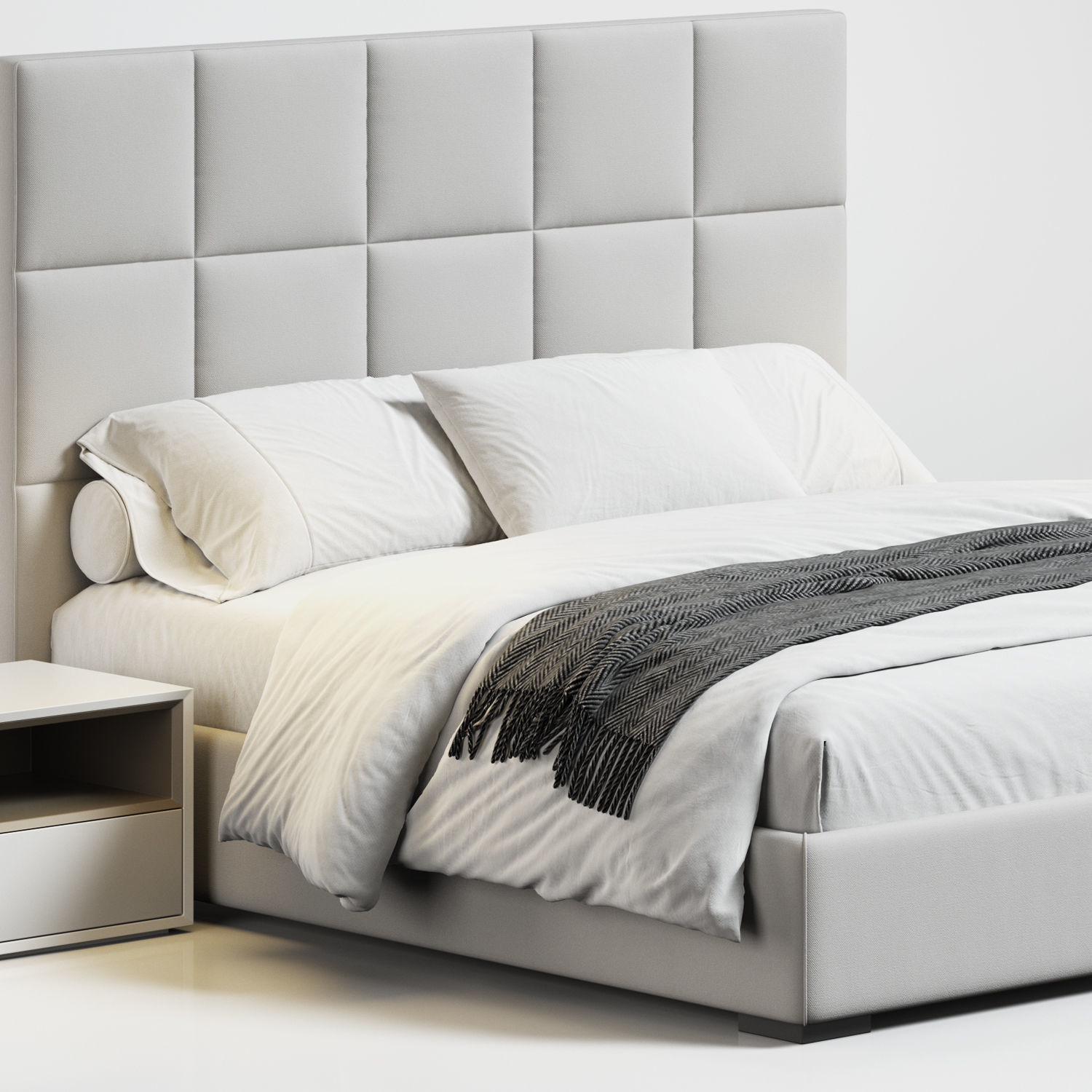 Bardo Bed 3D model_3