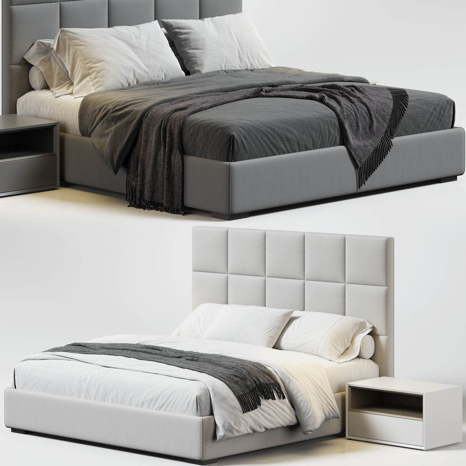 Bardo Bed 3D model_5