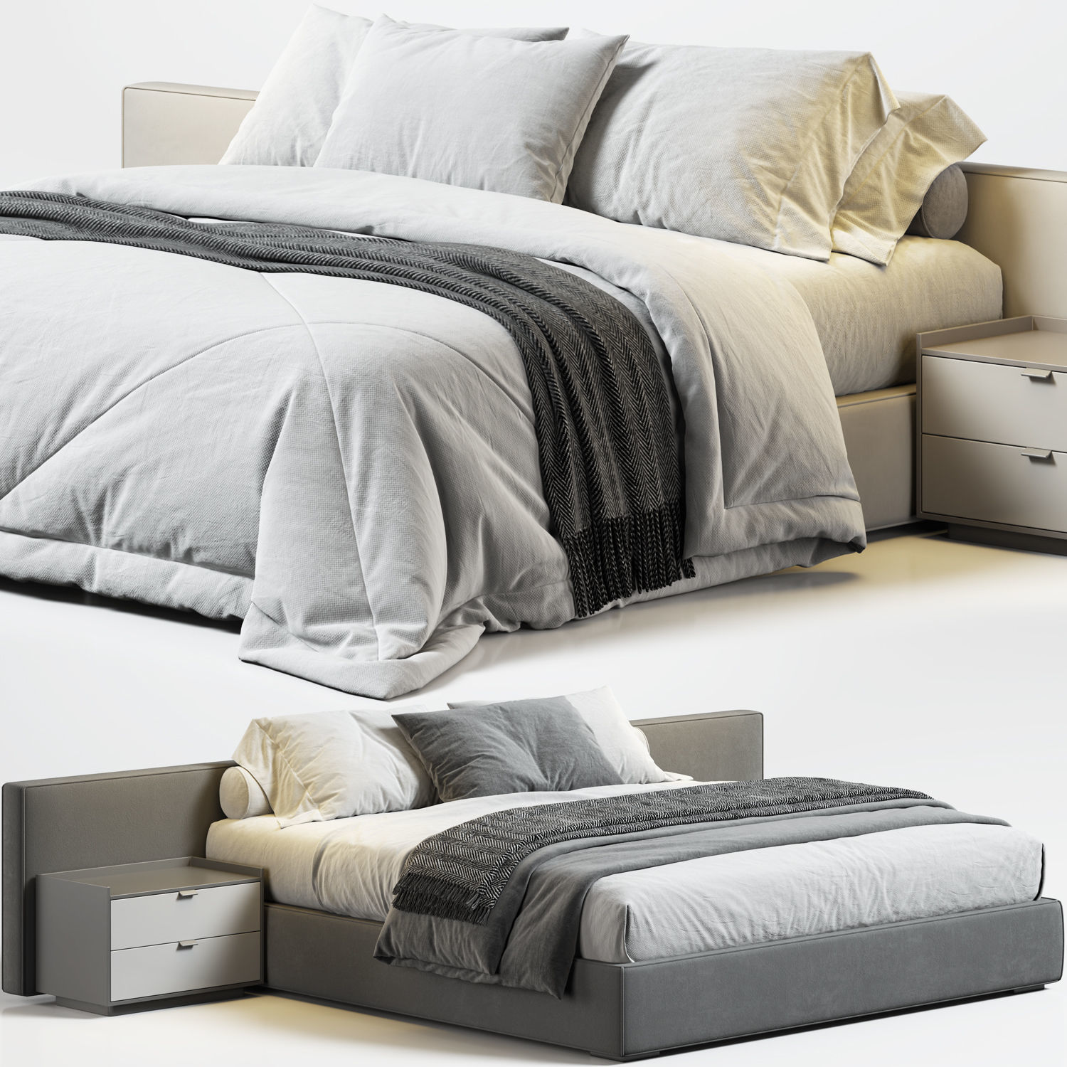 Felis Bowie Bed 3D model_1