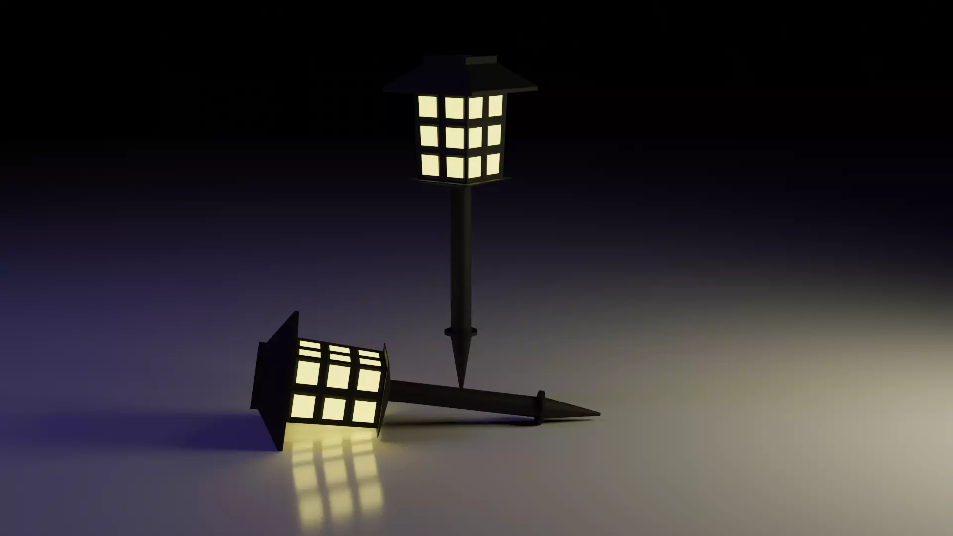 Landscape Lamp Free 3D model