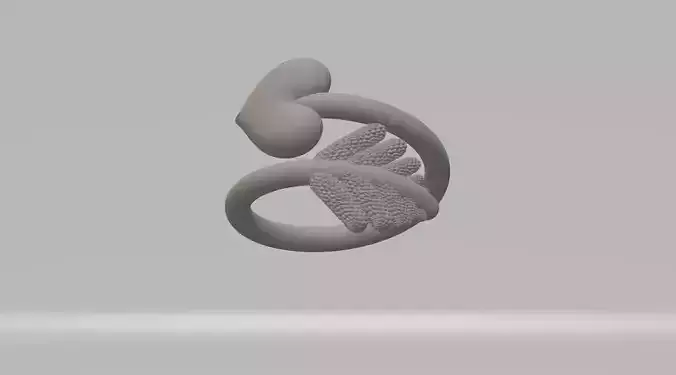 Arrow Ring 3D Model