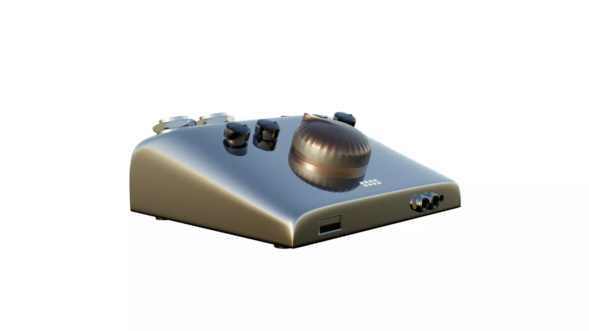 Studio sound card 3D model_0