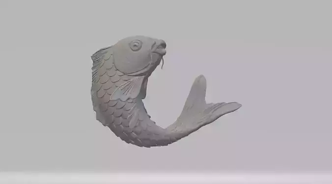 Flourishing Fish 3D Model