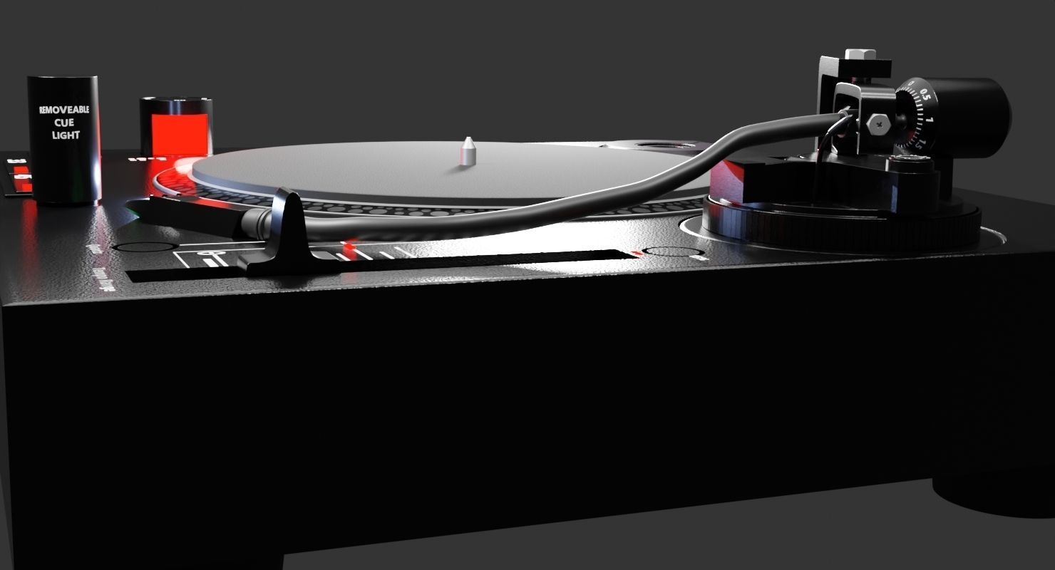 Fully Automatic Stereo Turntable System Black by Audio-Technica 3D model_7