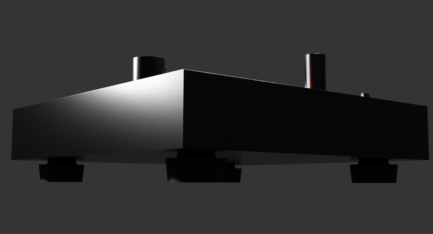 Fully Automatic Stereo Turntable System Black by Audio-Technica 3D model_5