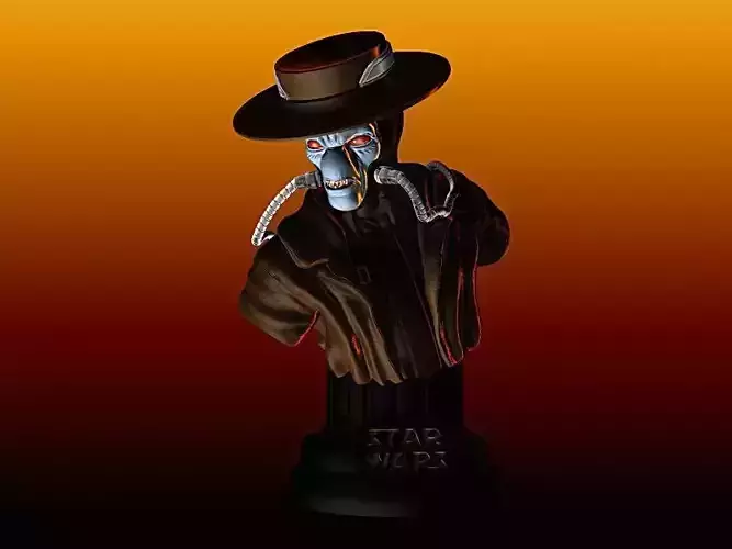 CAD BANE STAR WARS 3D print model
