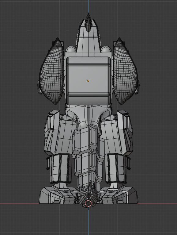 Dragonzord - Power Ranger 3D model_8