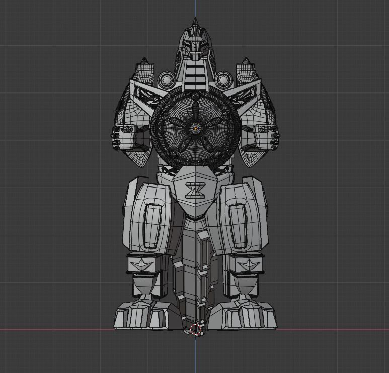 Dragonzord - Power Ranger 3D model_6