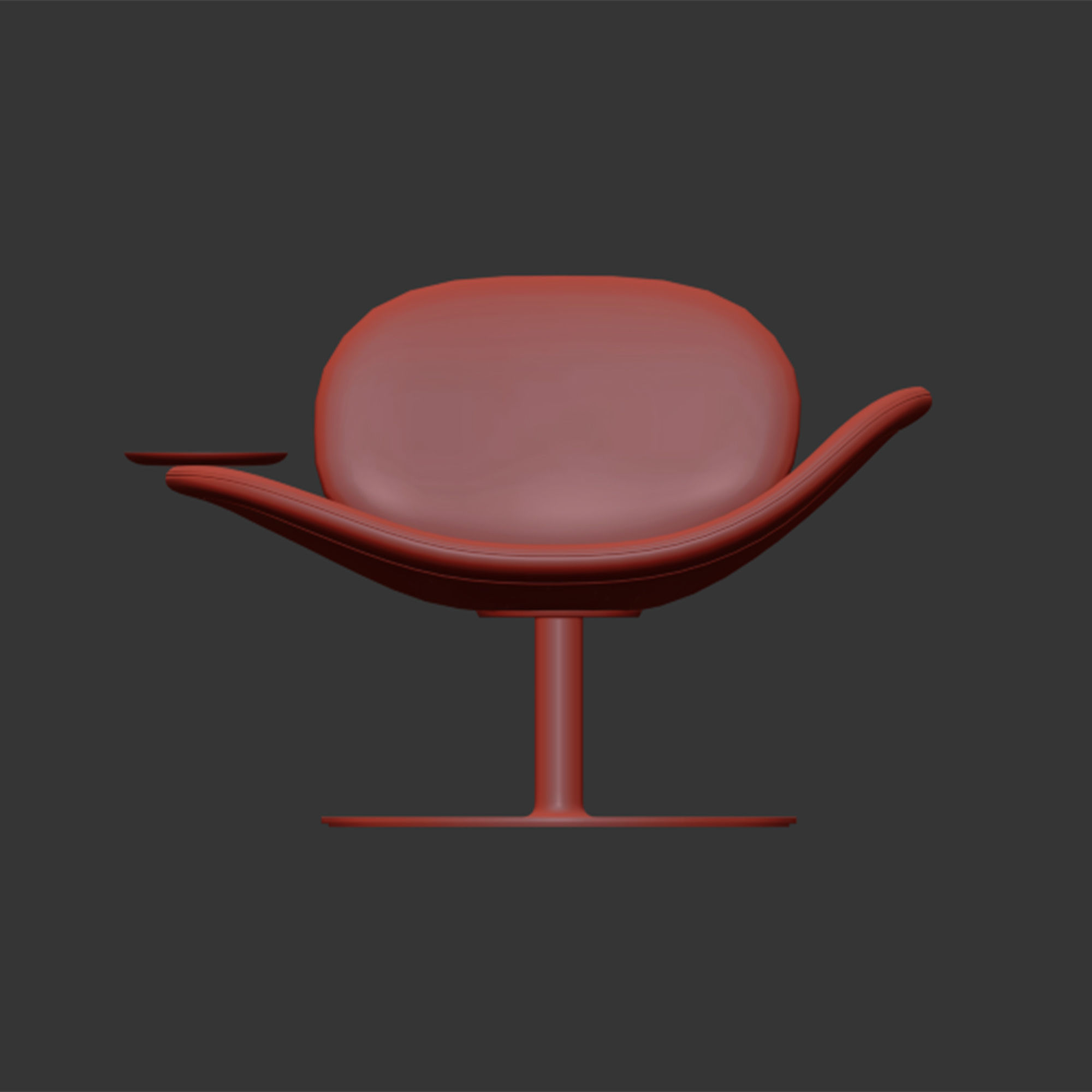 Diove armchair by natuzzi 3D model_5