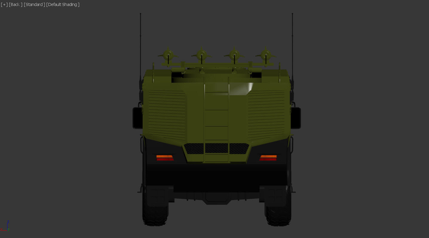 Army vehicle 3D model_12