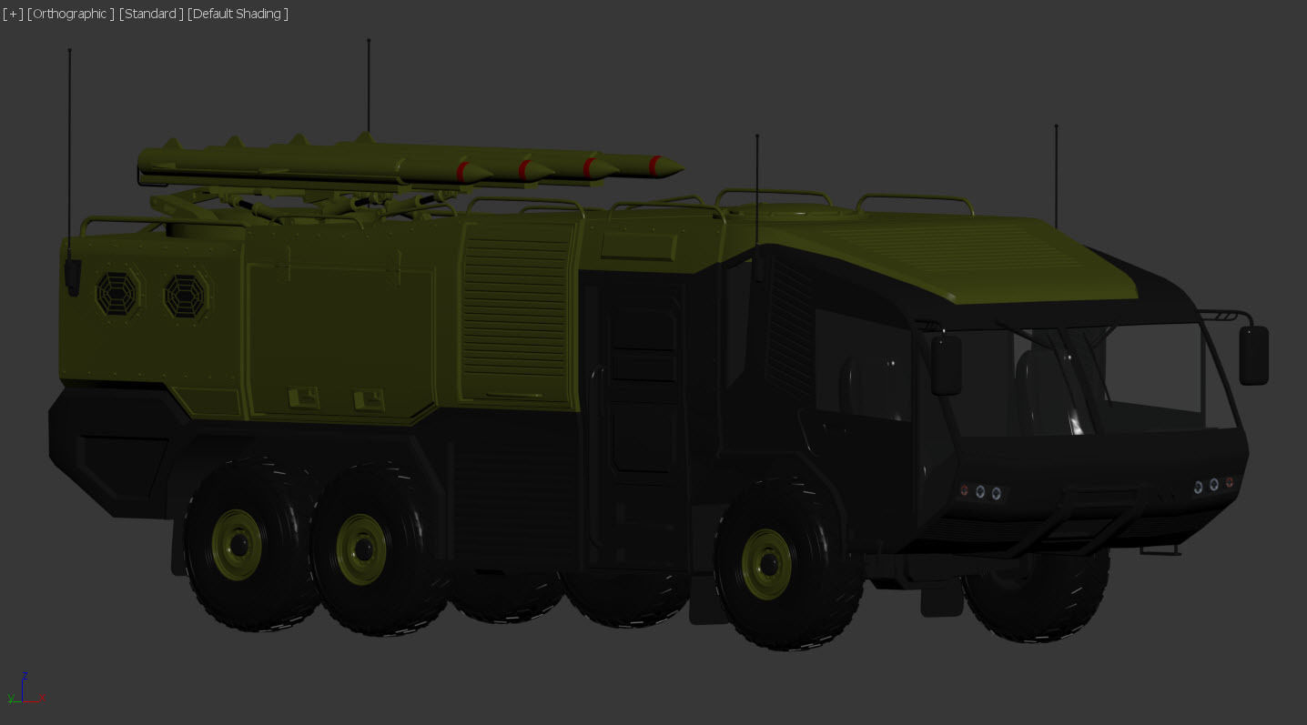 Army vehicle 3D model_13