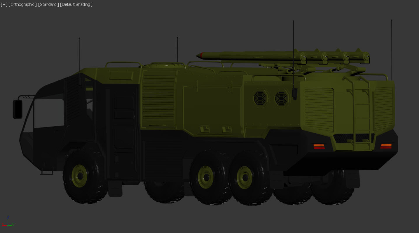 Army vehicle 3D model_14