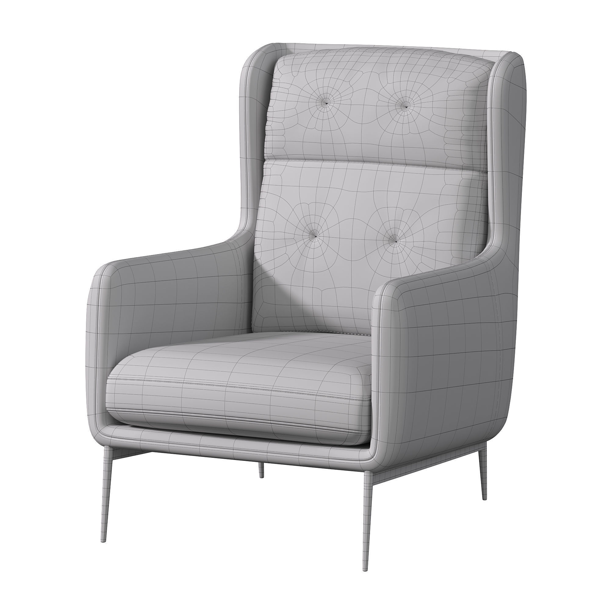 Aftereight by Natuzzi Italia 3D model_2