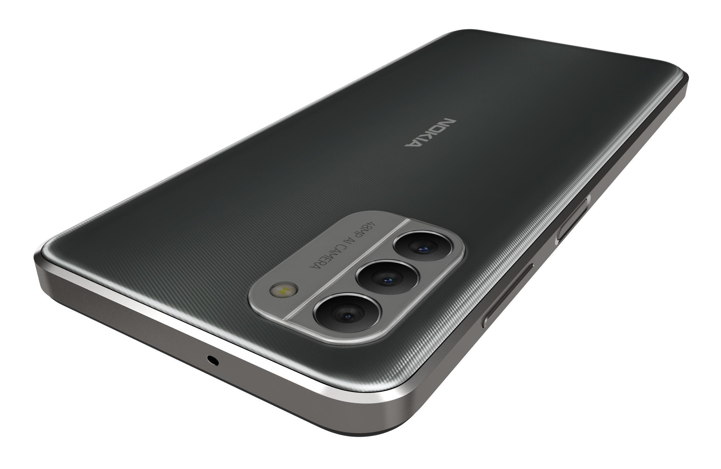Nokia G400 5G Meteor Grey Low-poly 3D model_15