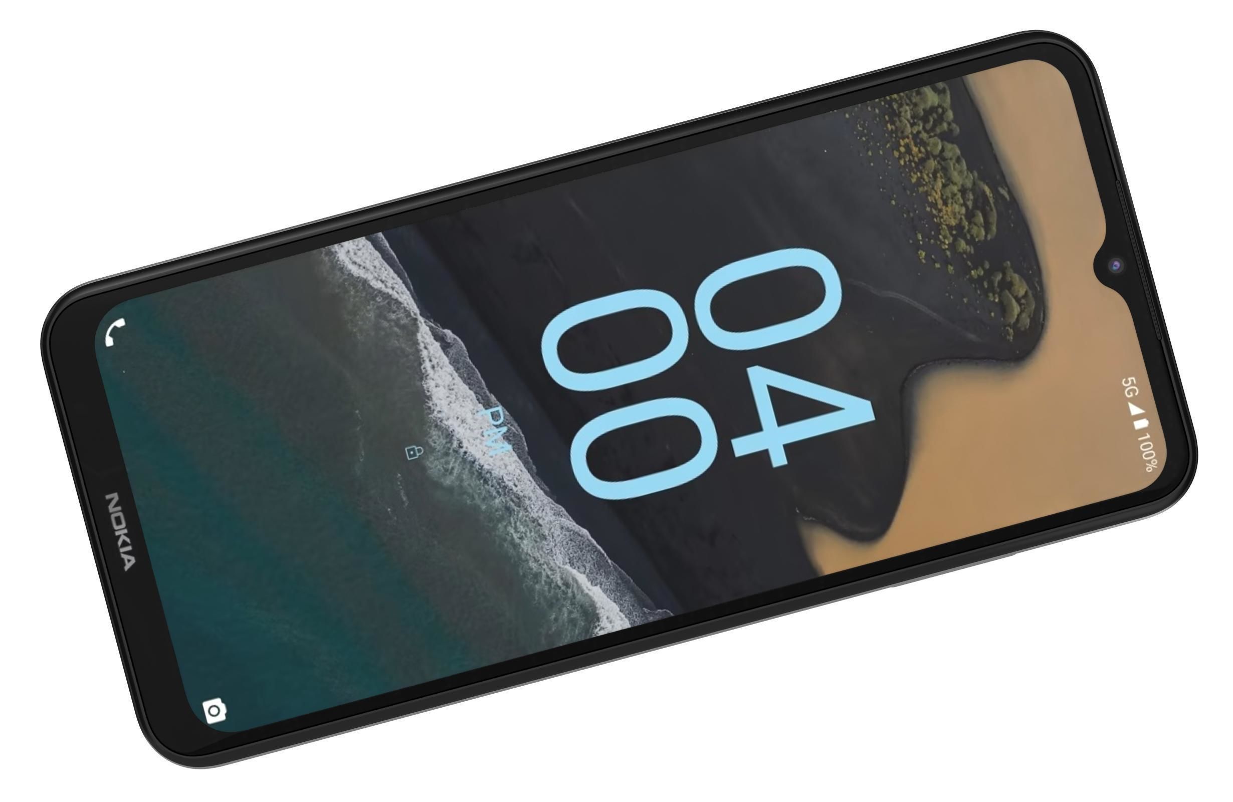 Nokia G400 5G Meteor Grey Low-poly 3D model_10