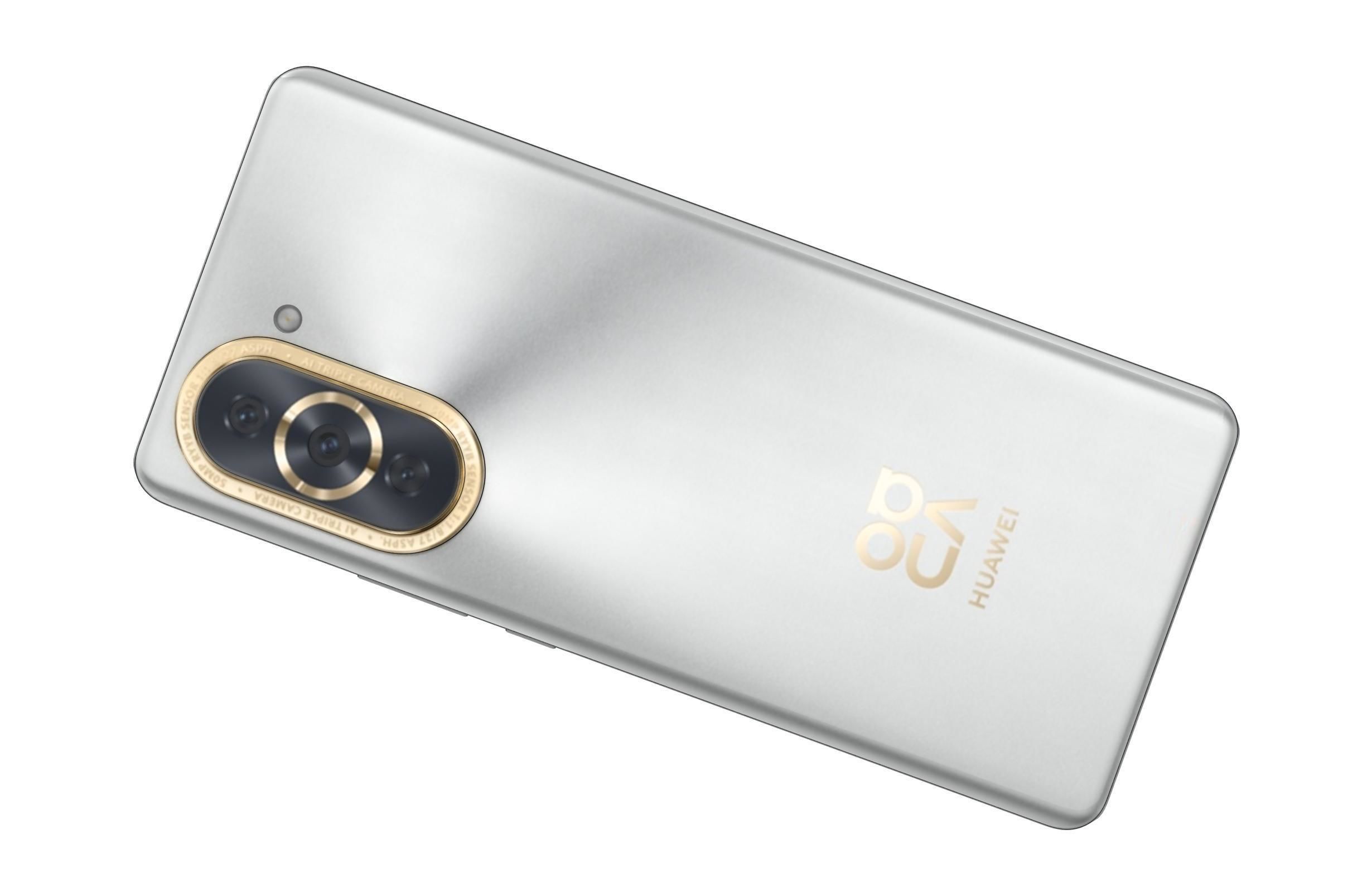 Huawei nova 10 Pro White Low-poly 3D model_11