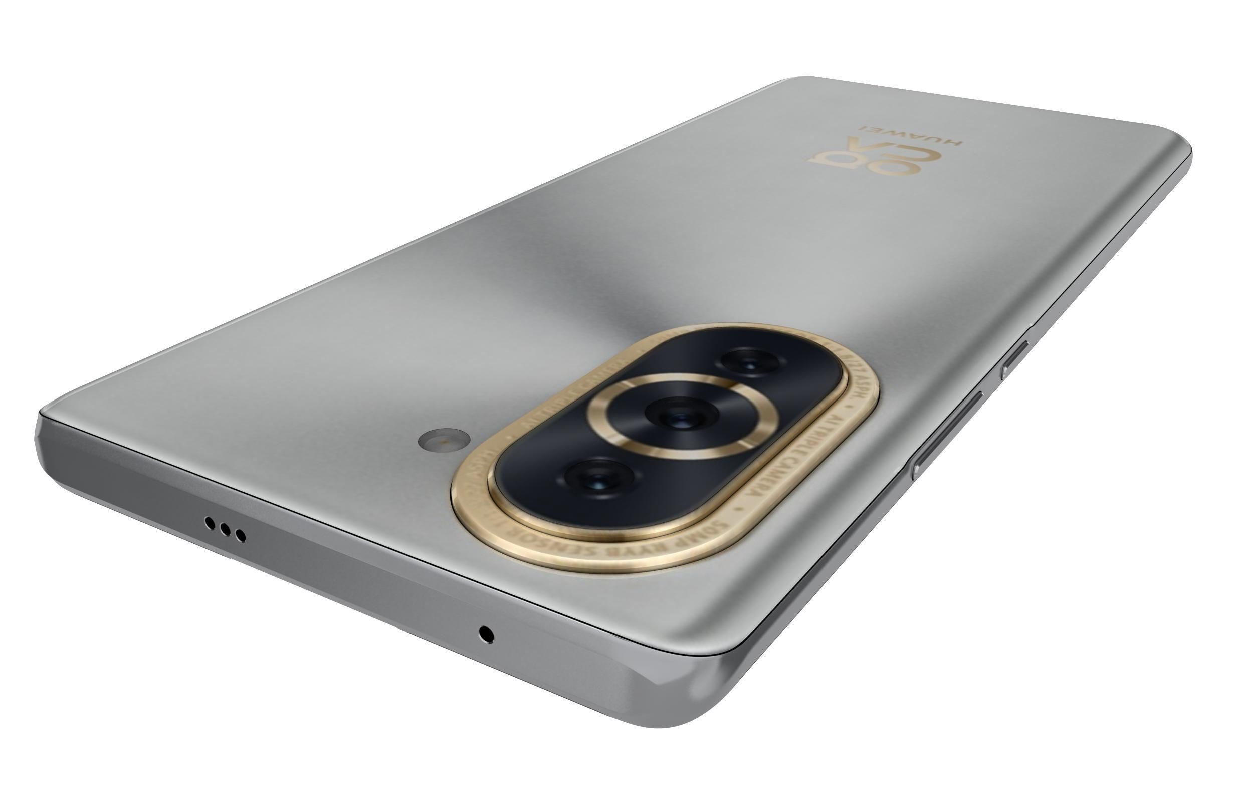 Huawei nova 10 Pro White Low-poly 3D model_15