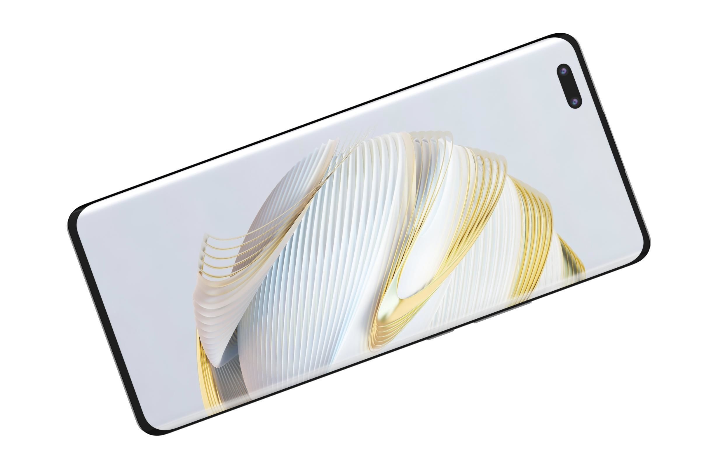 Huawei nova 10 Pro White Low-poly 3D model_10