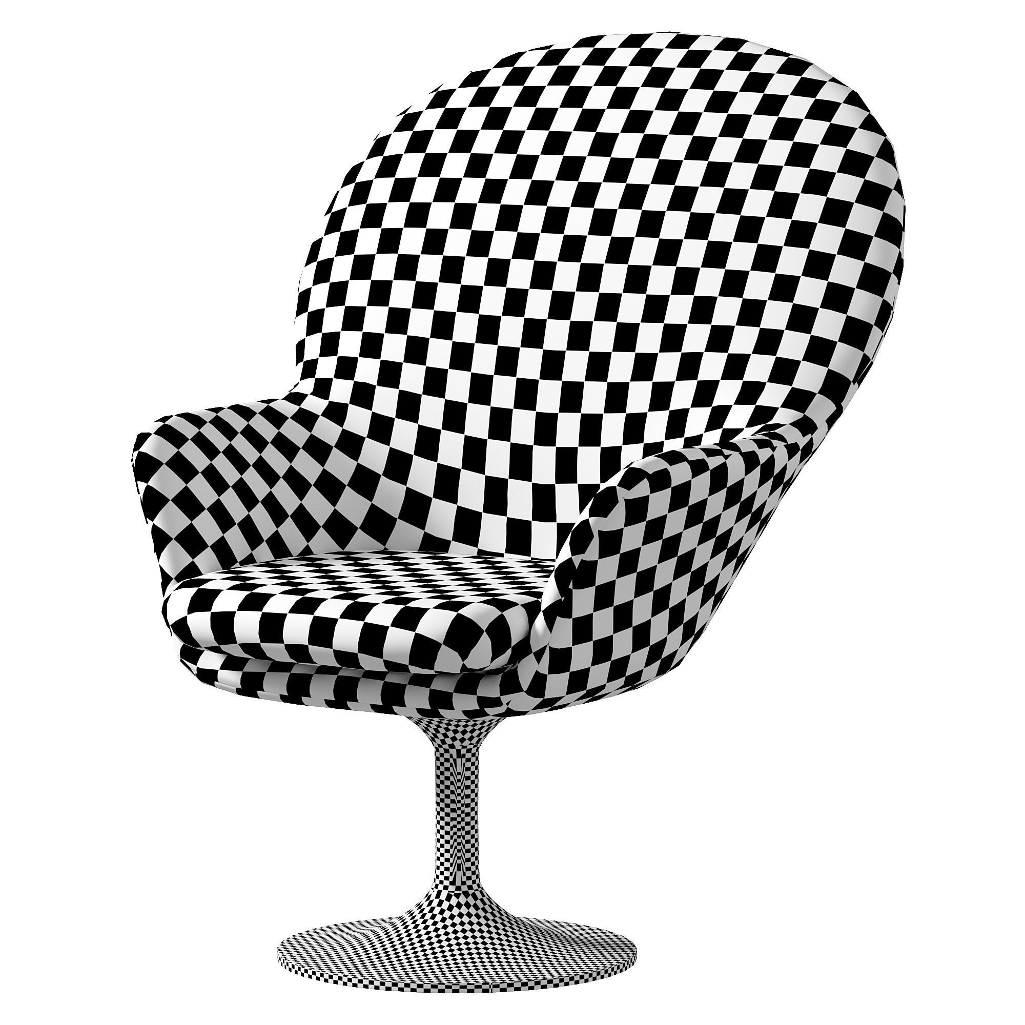 Adore armchair by Natuzzi 3D model_4