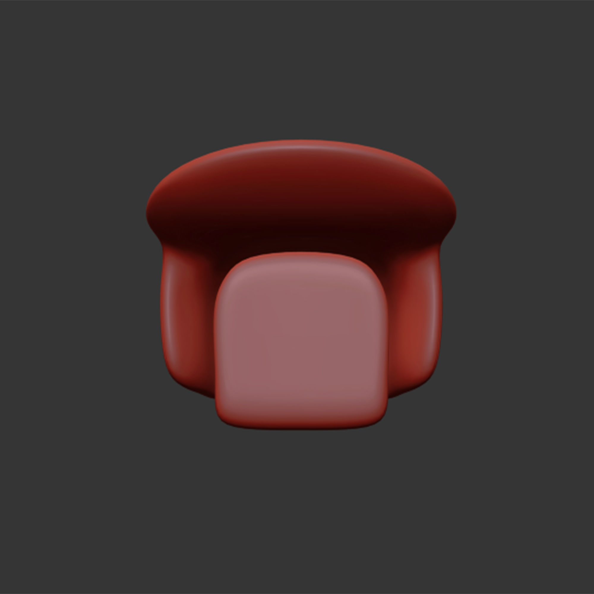 Adore armchair by Natuzzi 3D model_7