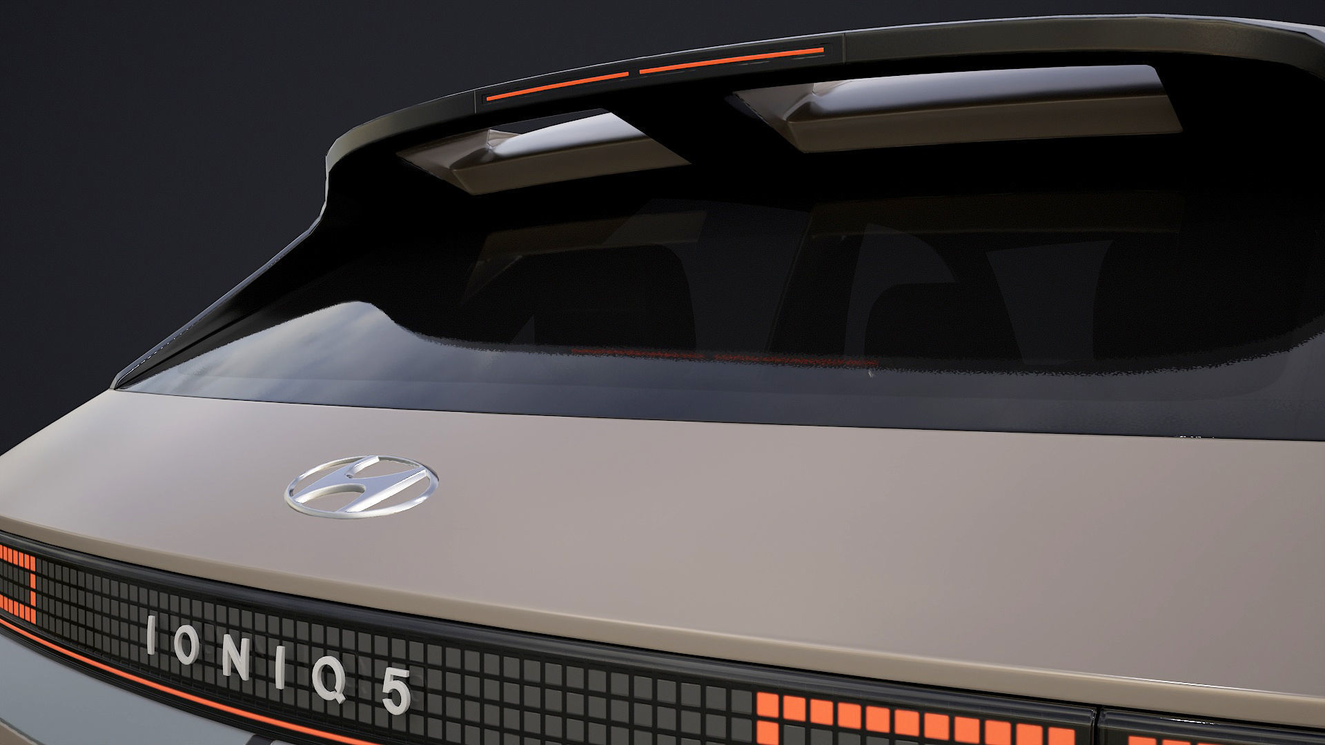 Hyundai Ioniq 5 2022 game ready Low-poly 3D model_20