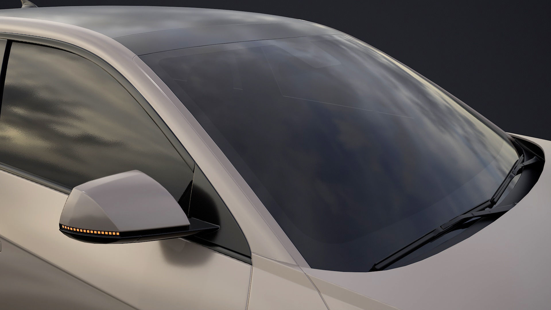 Hyundai Ioniq 5 2022 game ready Low-poly 3D model_15