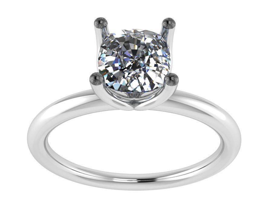 Diamond ring 1840 3D Print model 3D print model_2