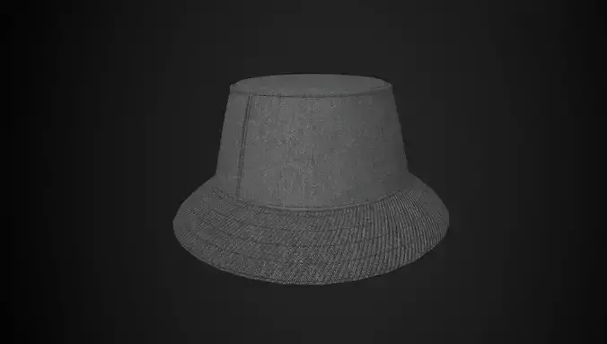 Clothing Hat Low-poly 3D model