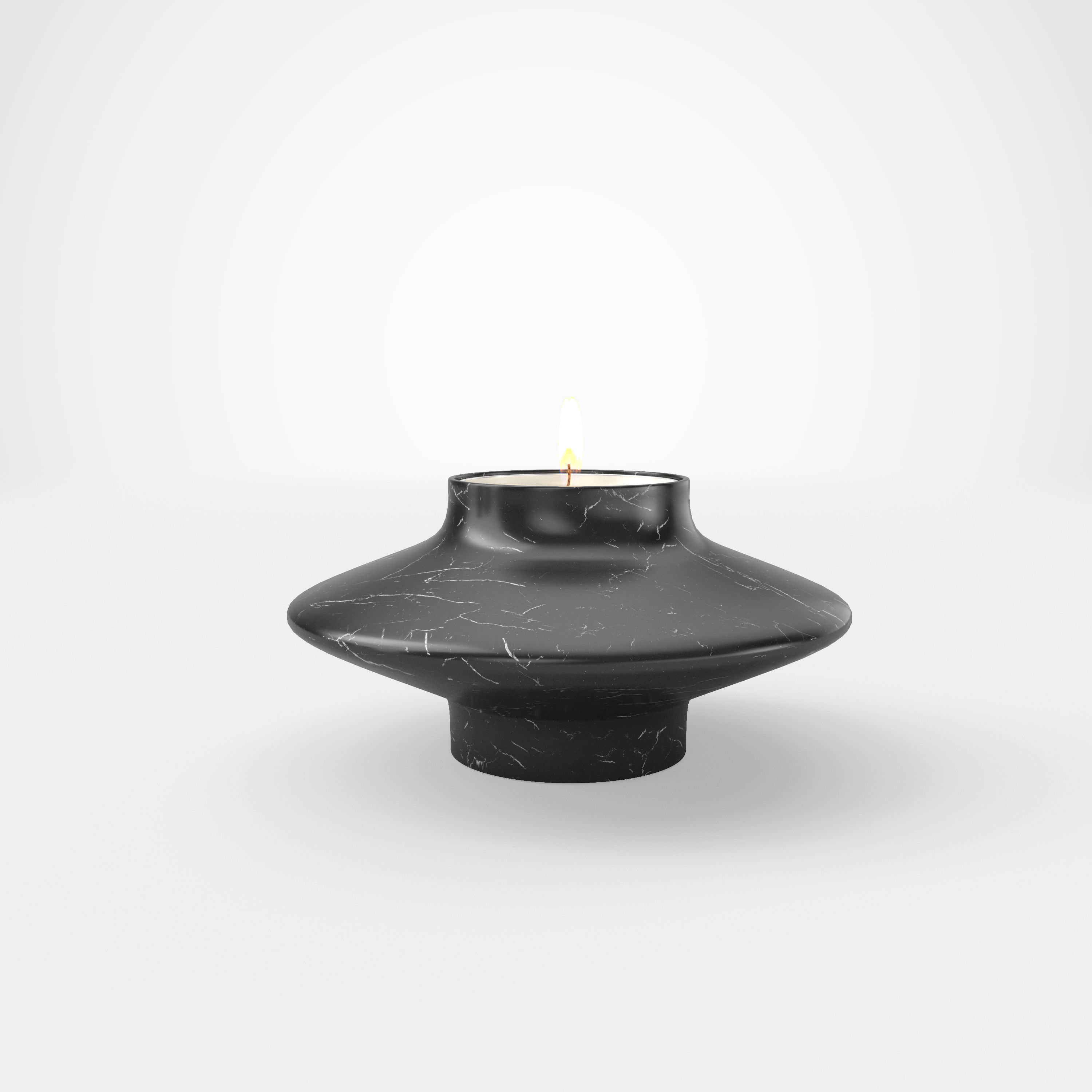 oOumm Candle Holders Decor Set 3D model_9