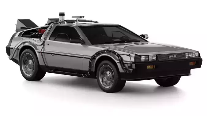 DeLorean back to the future