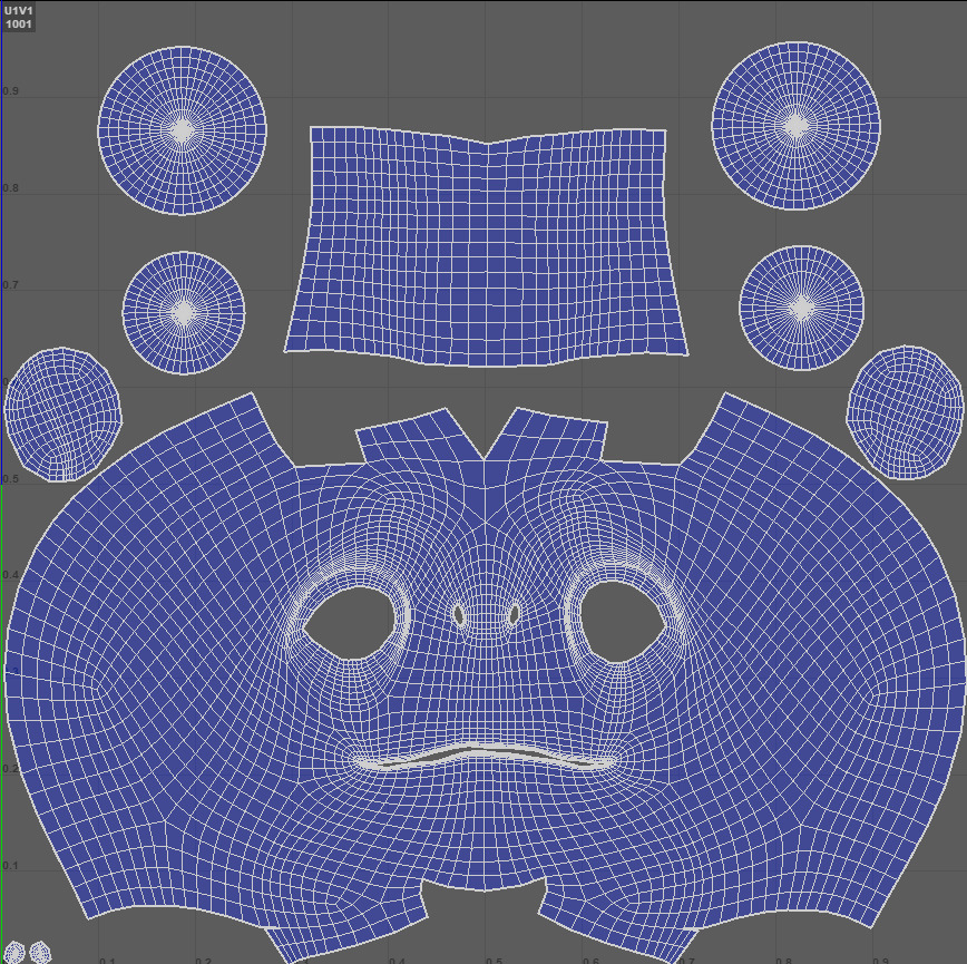 Tortoise the boxer Low-poly 3D model_8