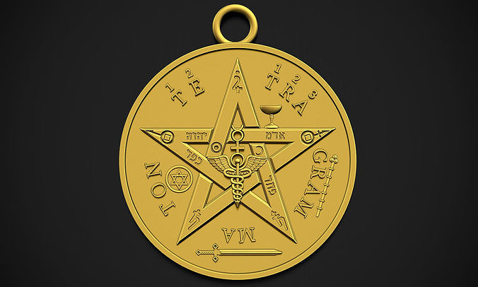 Tetragrammaton and VENUS Talisman 3D print model
