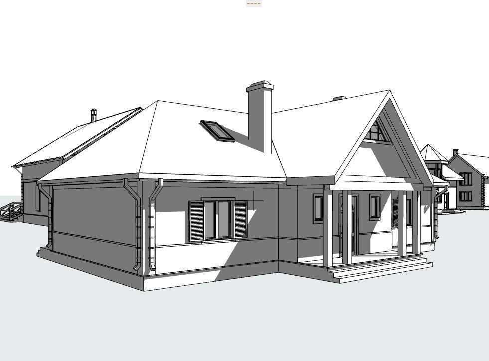 Cottage Houses- 12 Pack Low-poly part 2 3D model_15