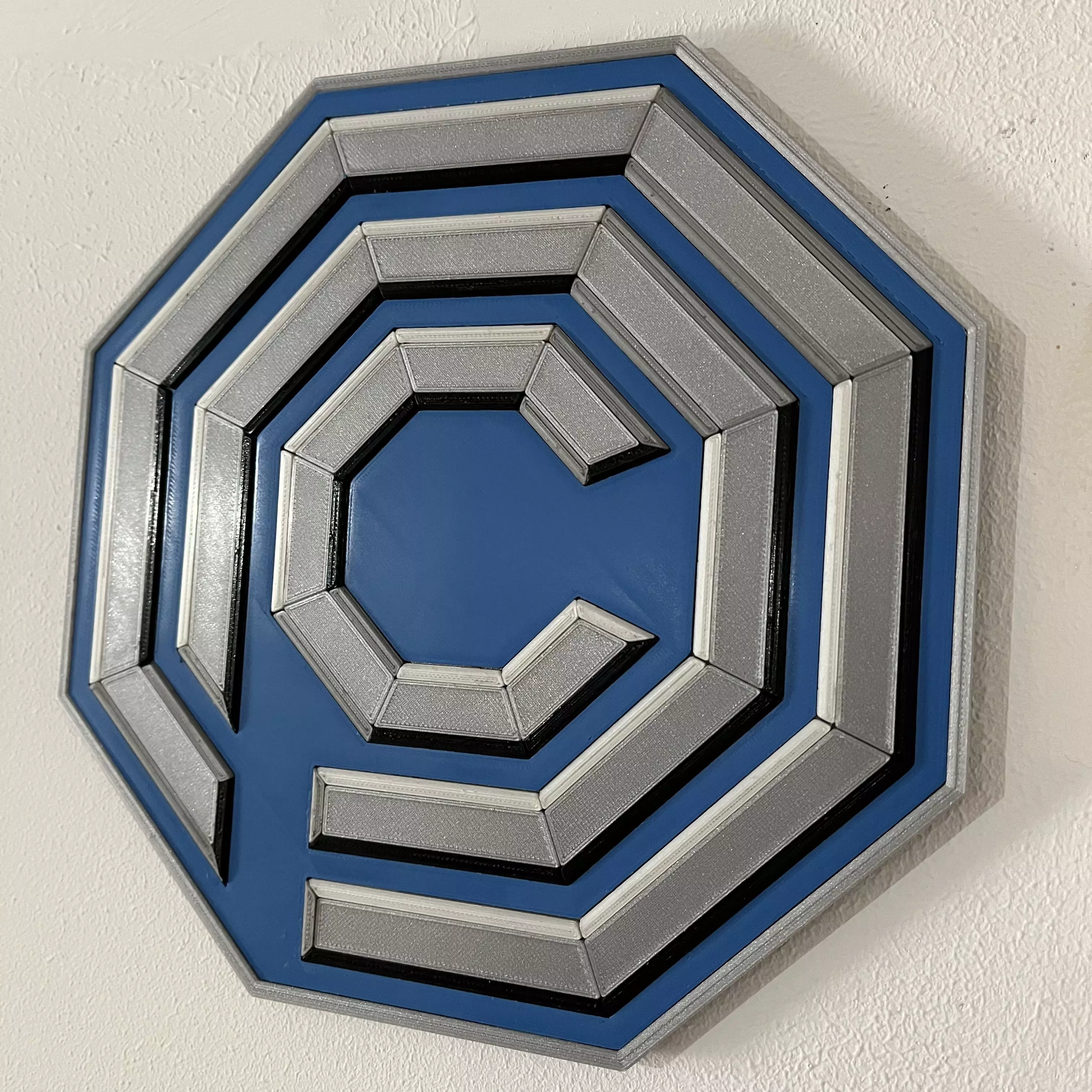 Robocop OCP Logo Wall Plaque 3D print model
