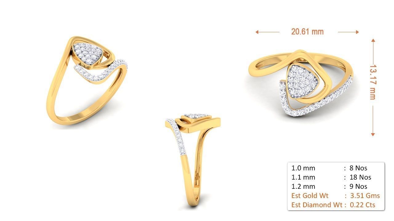 Ring - 5318 3D print model_4