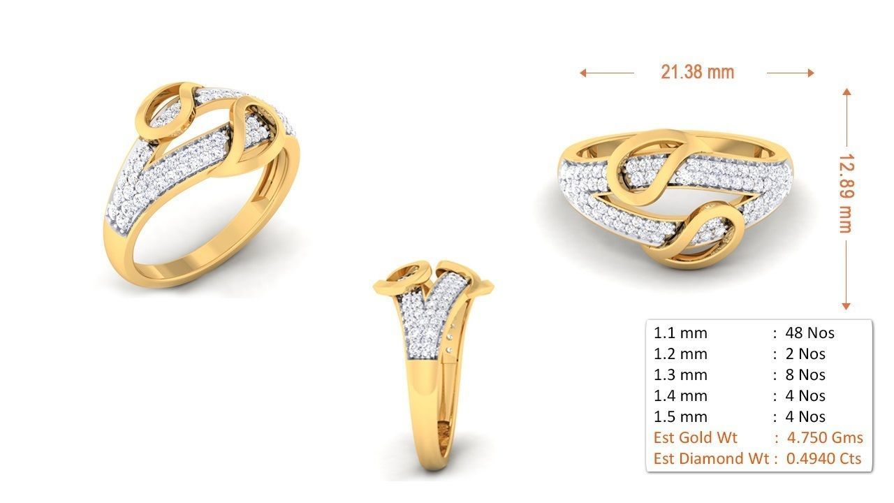 Ring - 5287 3D print model_2