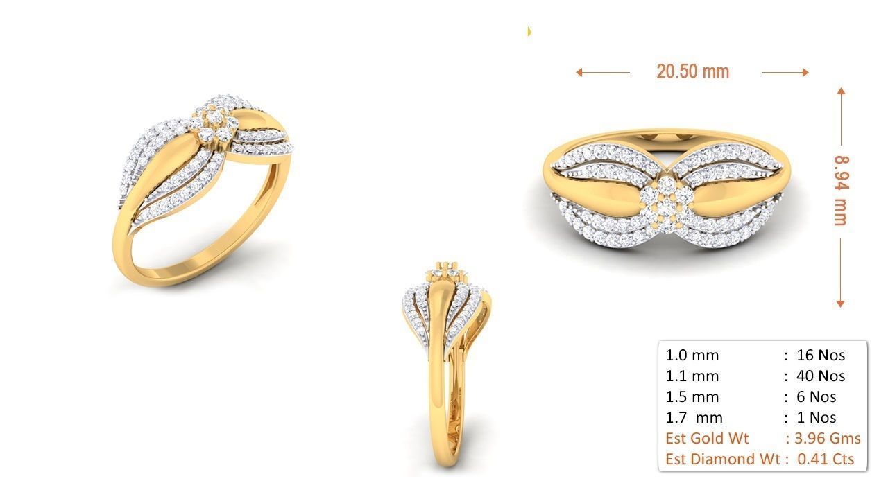 Ring - 5269 3D print model_3