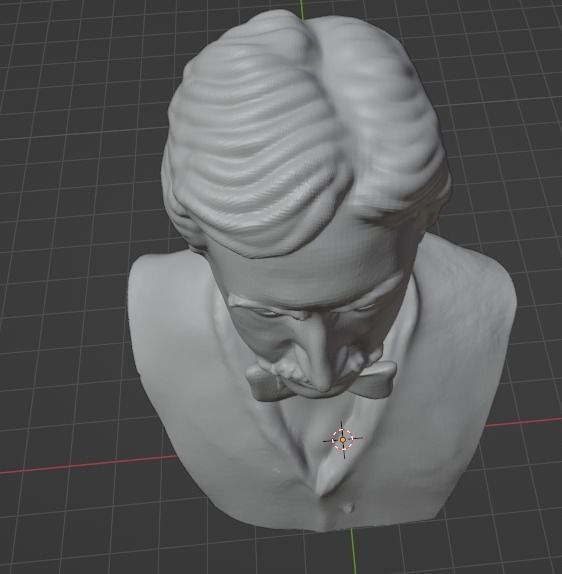 Marcel Proust 3D print model_3