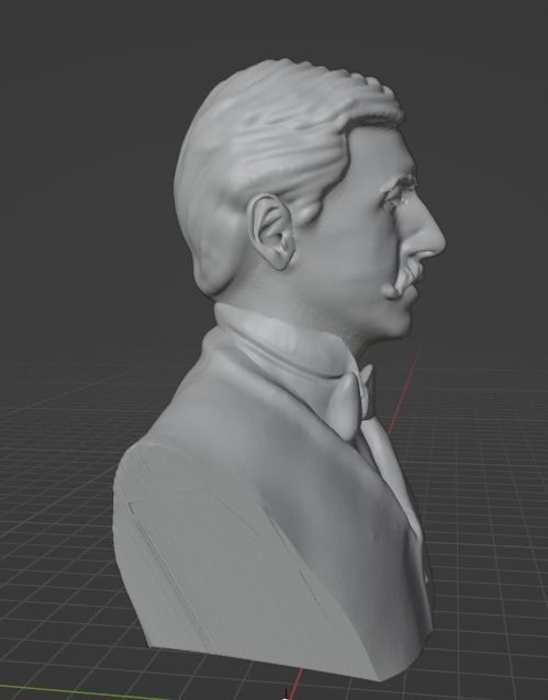 Marcel Proust 3D print model_17