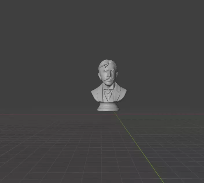 Marcel Proust 3D print model
