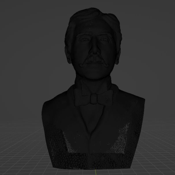 Marcel Proust 3D print model_2
