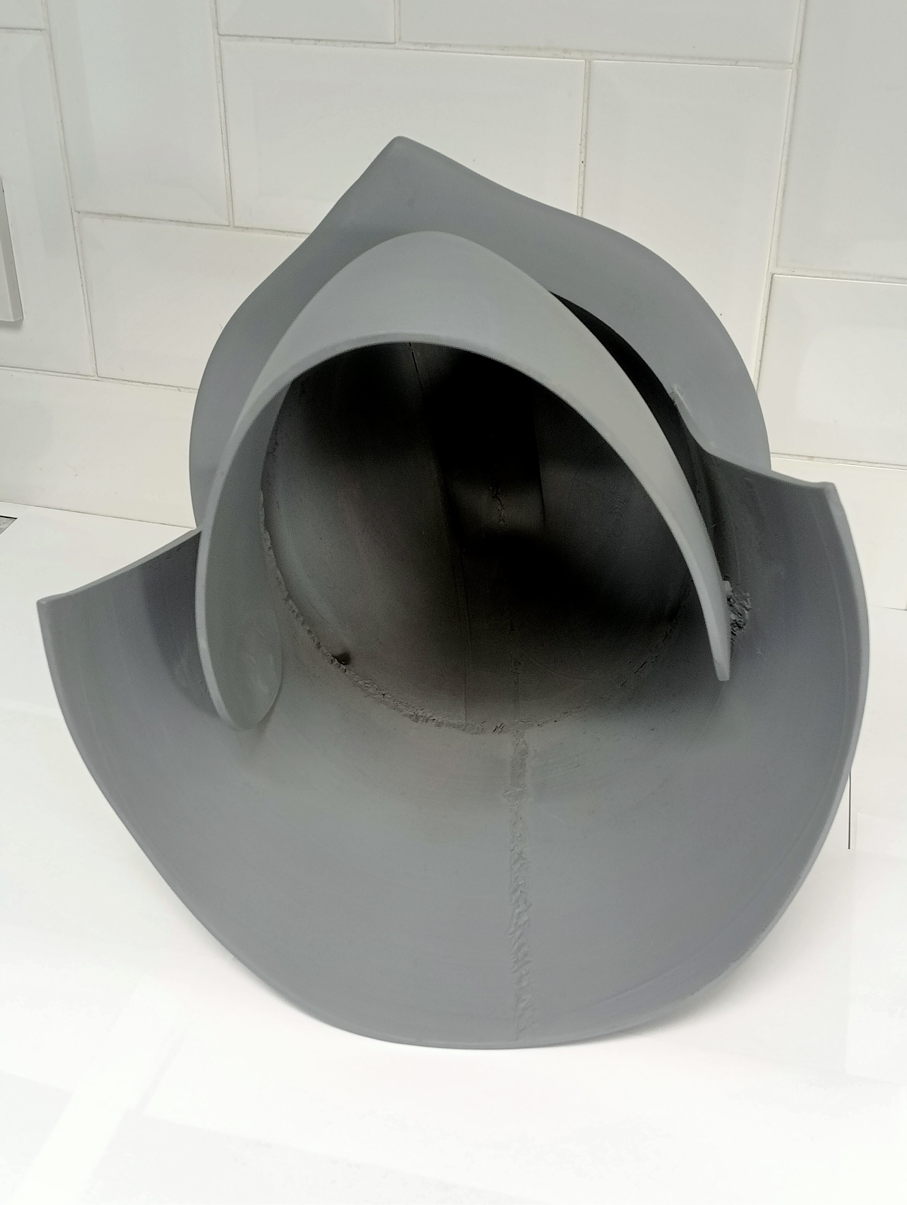 Shredder Helmet STL - Includes removable mask 3D print model_17
