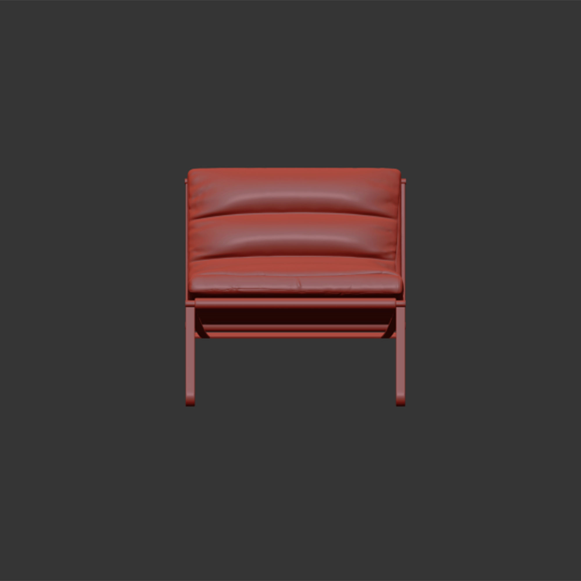 Cammeo armchair by natuzzi 3D model_5